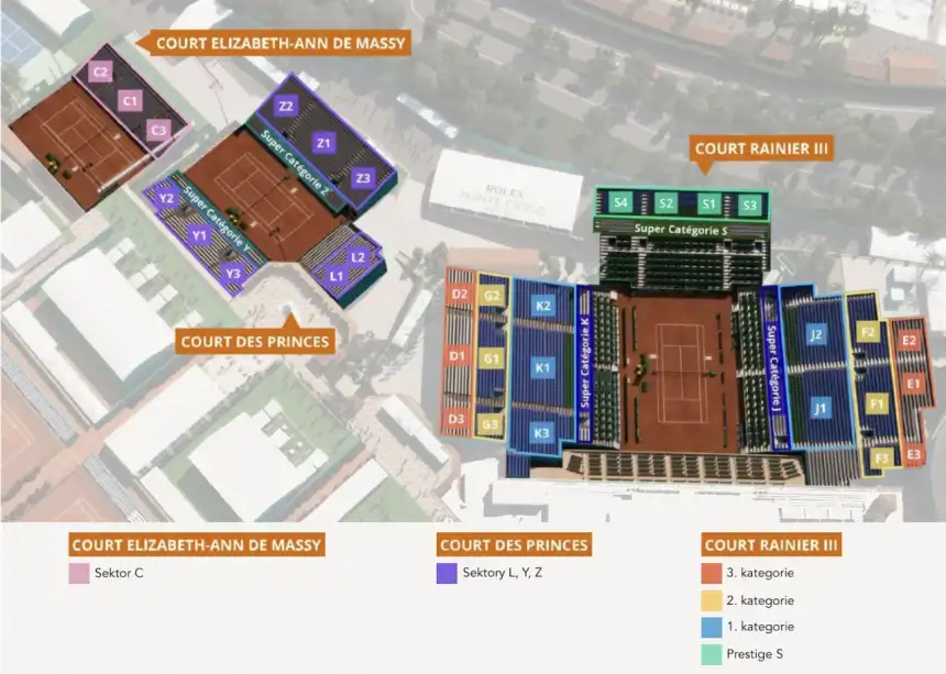Monte Carlo Rolex Masters 2027 - 2. hrací den odlet z Prahy
