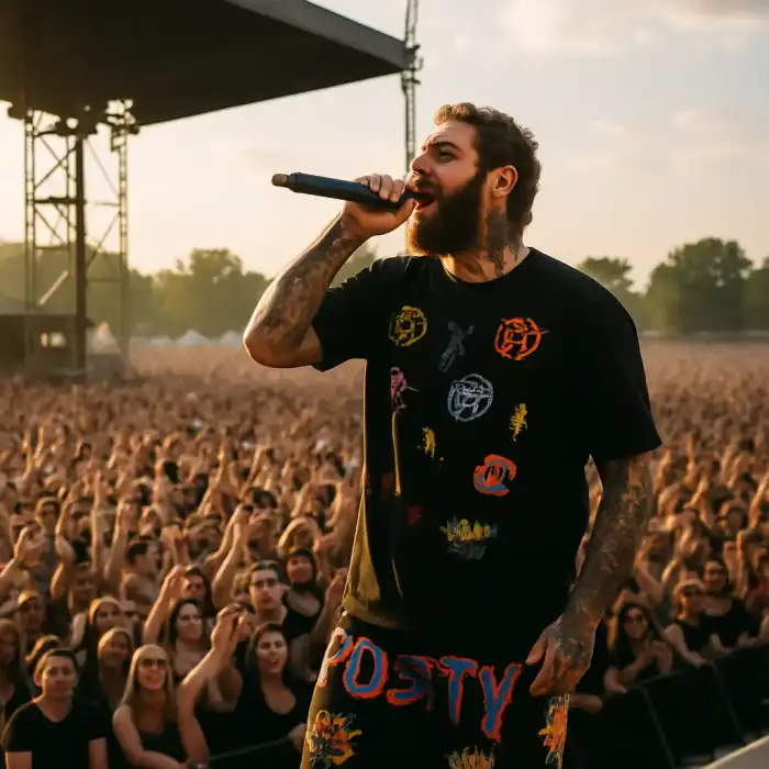 Koncert Post Malone v Praze 12.8.2025