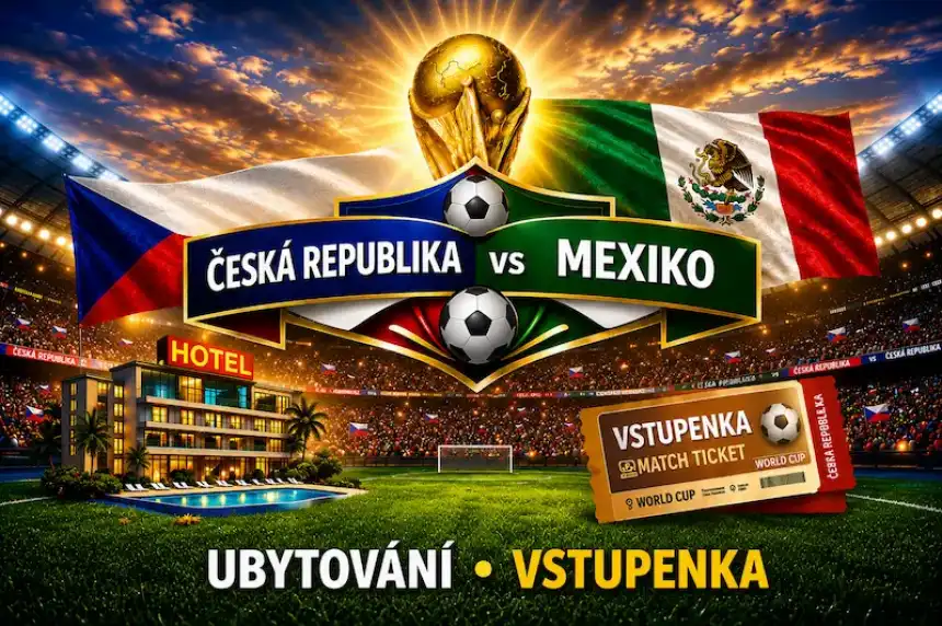 Hotel & MS ve fotbale: Česko - Mexiko