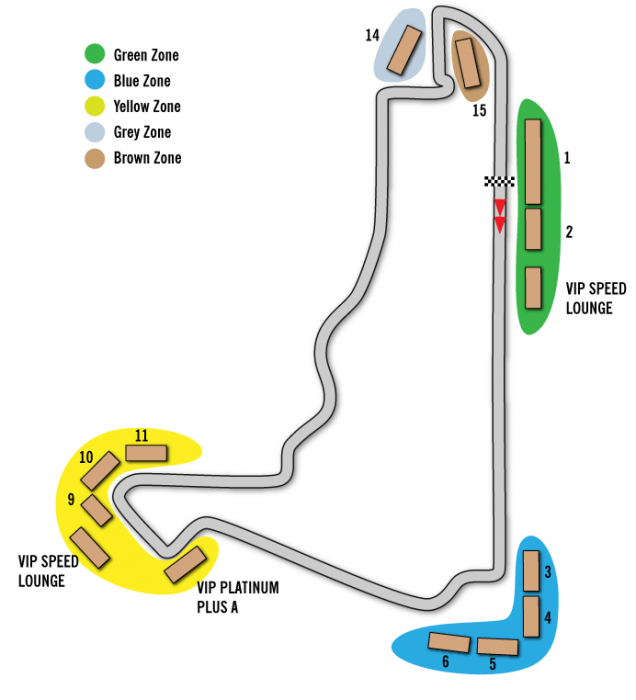 VIP vstupenky na F1 - Velká cena Mexika 2023