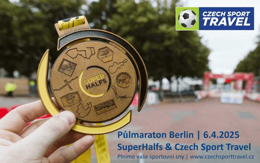 Balíček hotel+registrace na půlmaraton - SuperHalfs v Berlíně 2025