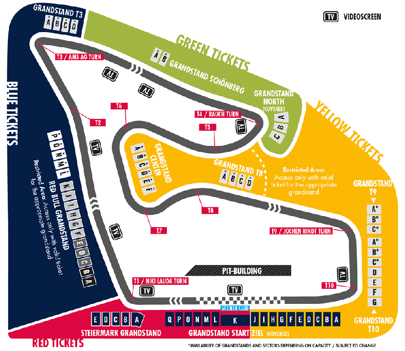 VIP F1 - Velká cena Rakouska 2025