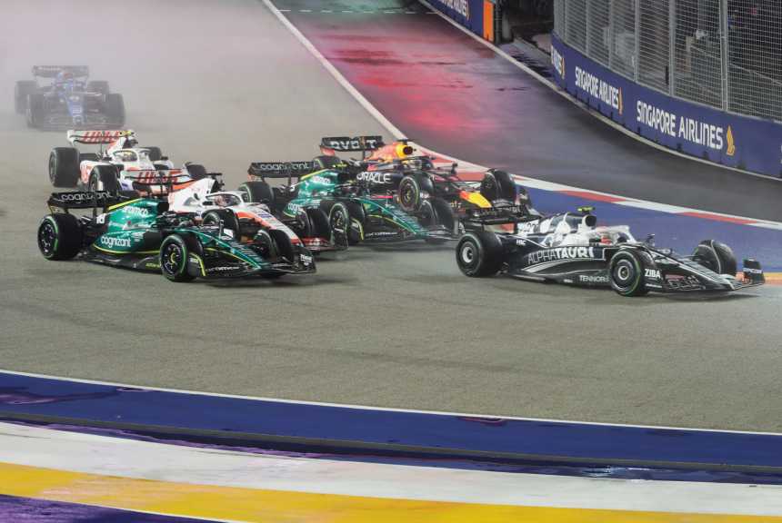 F1 - Velká cena Singapuru 2025 - hlavní závod