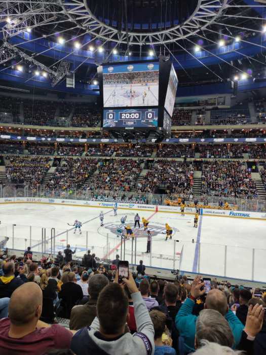NHL v Praze: New Jersey Devils - Buffalo Sabres (1. zápas)