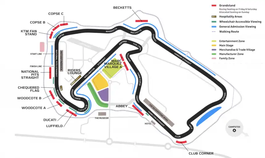 Moto GP - Velká cena Velké Británie 2026