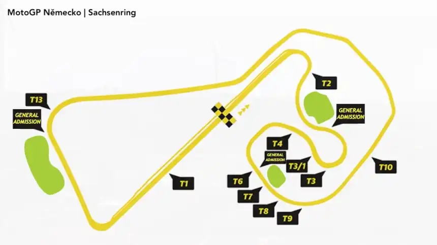VIP MotoGP - Velká cena Německa 2026