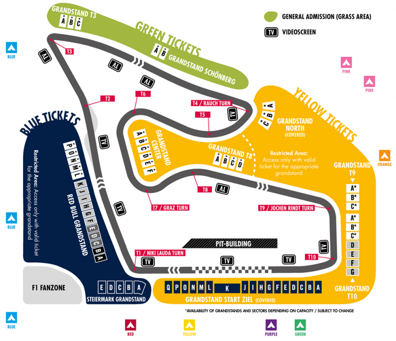 Hotel & vstupenka na F1 - Velká cena Rakouska 2023 - 3 noci