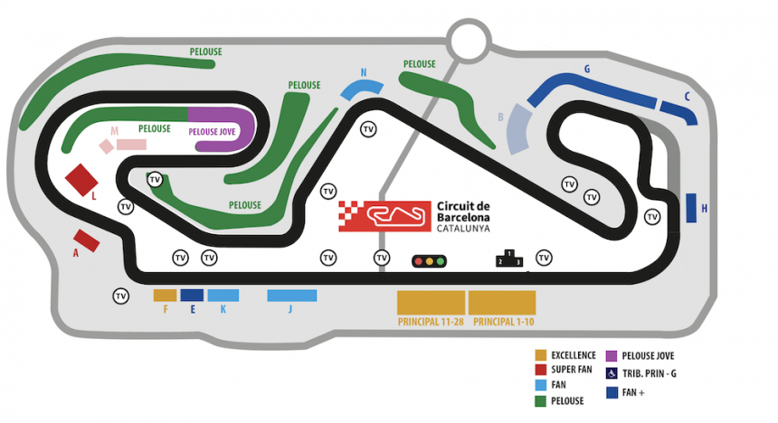 Vstupenky na F1 - Velká cena Španělska 2023