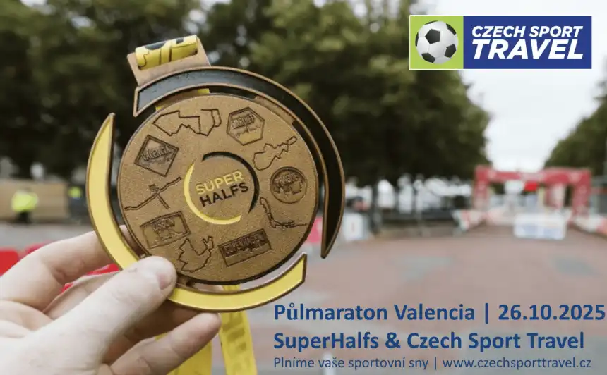 Balíček hotel+registrace na půlmaraton - SuperHalfs ve Valencii 2025