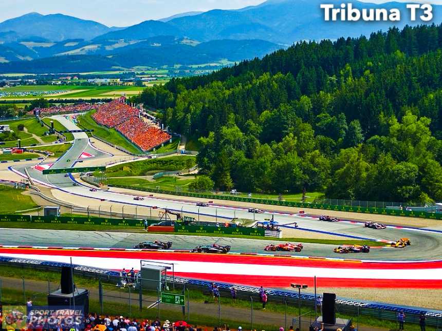 F1 - Velká cena Rakouska 2025 - 3 noci (trasa Čechy)