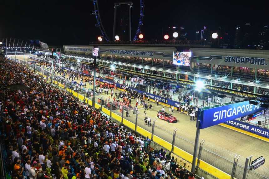 VIP vstupenky na F1 - Velká cena Singapuru 2023