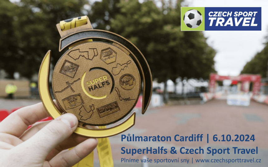 Půlmaraton - SuperHalfs v Cardiffu 2025