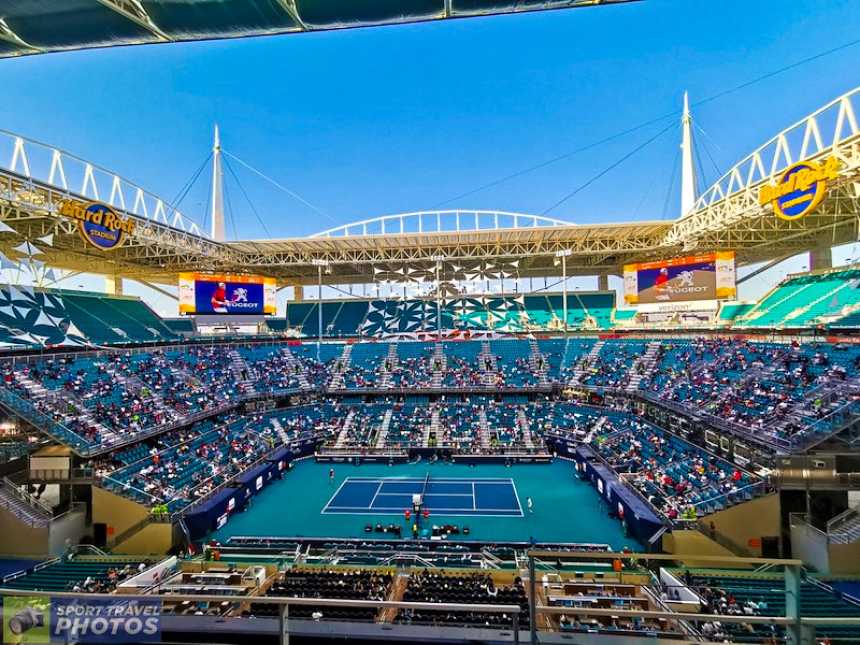 Miami Open 2024 - semifinále muži - denní session