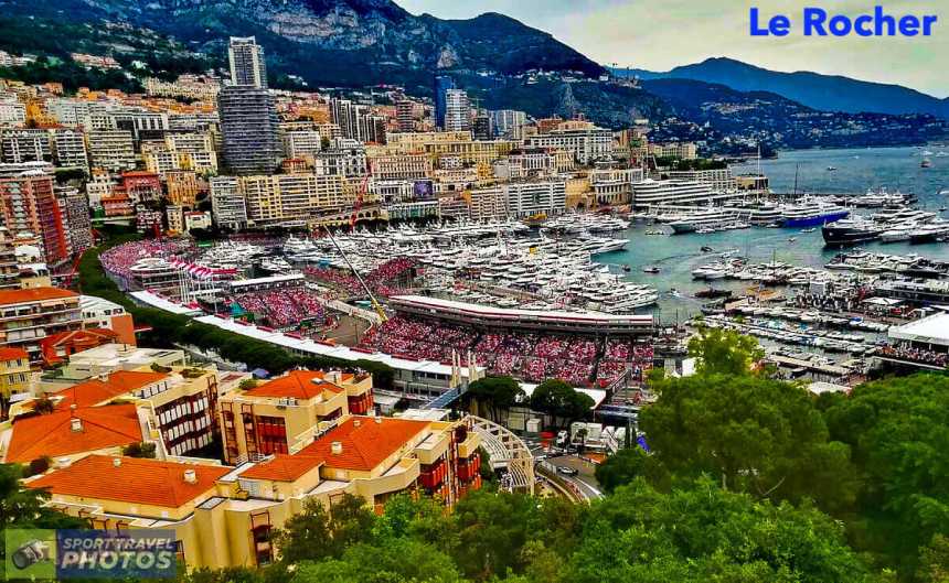 F1 - Velká cena Monaka 2023 - letecky