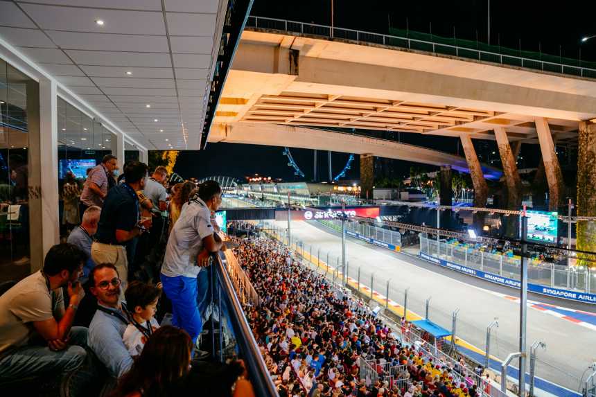 VIP vstupenky na F1 - Velká cena Singapuru 2023