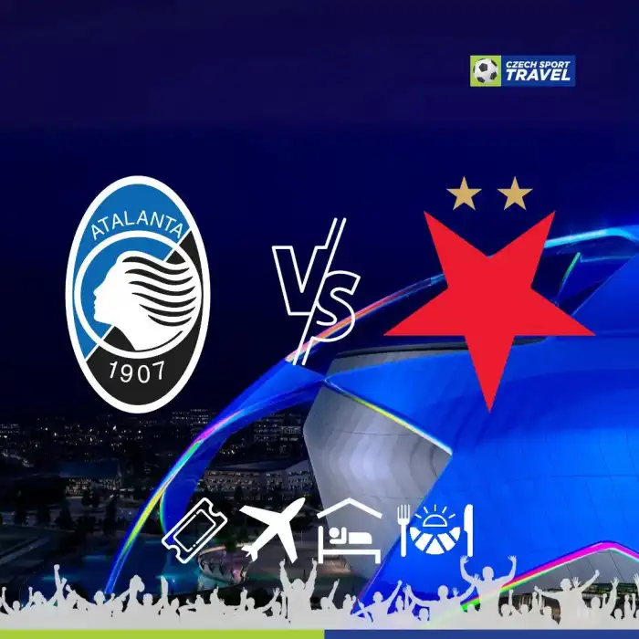 Atalanta Bergamo - SK Slavia Praha | letecky | nocleh (22.-23.10.2025)