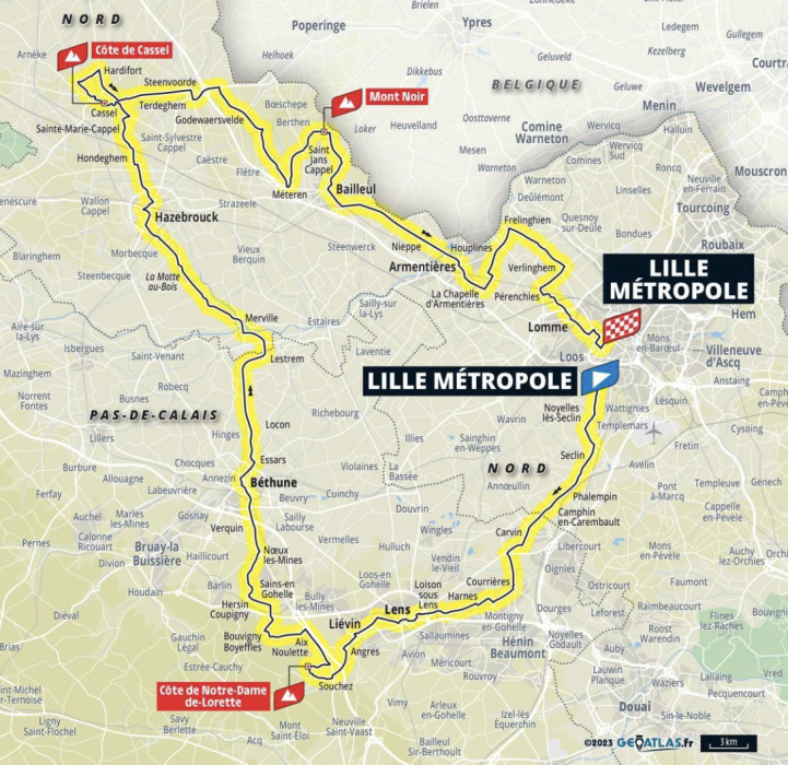 Tour de France 2025 - Grand Depart Lille z Vídně