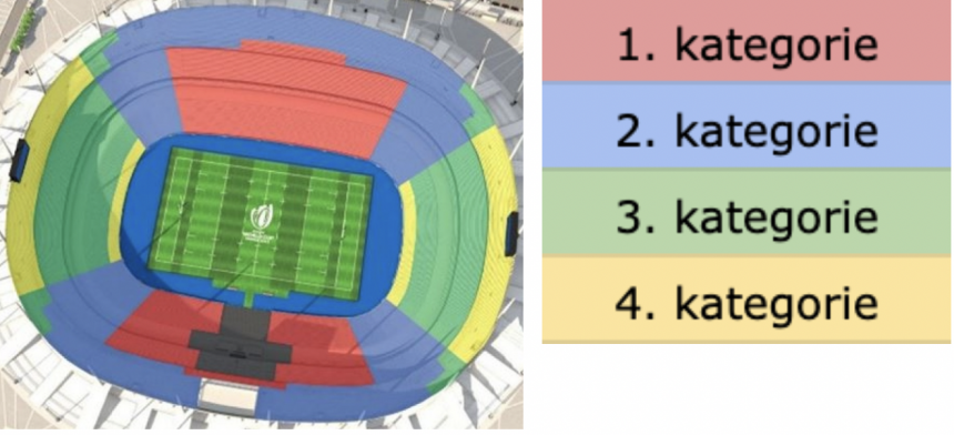 Vstupenka na MS Rugby 2023: Nový Zéland - Uruguay