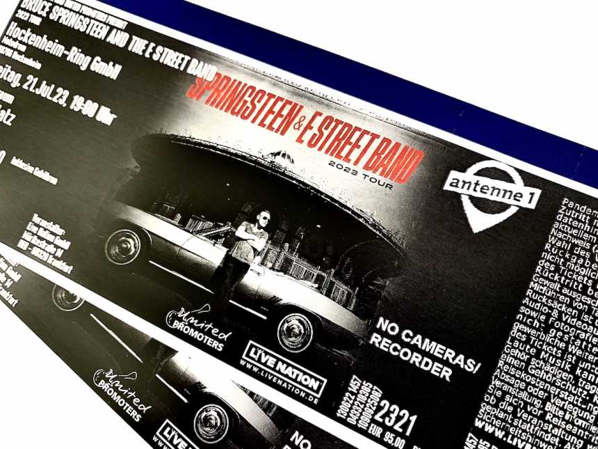 Vstupenky Bruce Springsteen na Hockenheimringu 21.7.2023