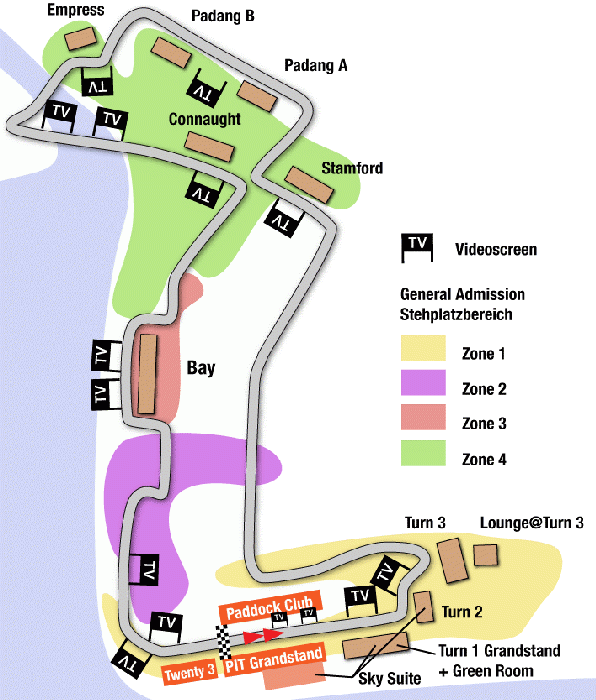 F1 - Velká cena Singapuru 2025 - hlavní závod