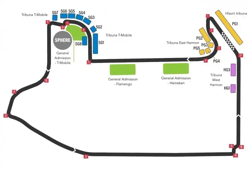 F1 - Velká cena Las Vegas - USA 2025 - celý víkend