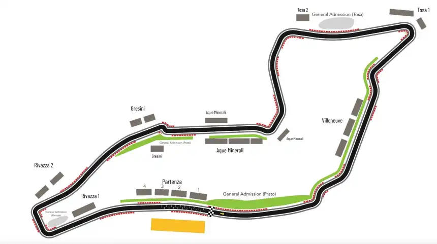 VIP F1 - Velká cena Itálie (Emilia-Romagna) - Imola 2025