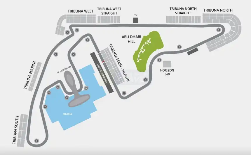 VIP F1 - Velká cena Abú Dhabí 2025