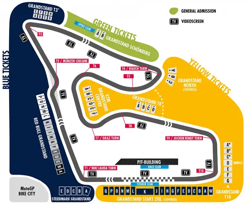 VIP MotoGP - Velká cena Rakouska 2026