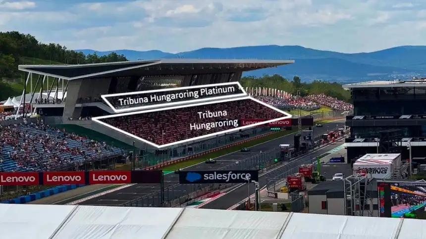 F1 - Velká cena Maďarska 2026 - 1 noc (trasa Morava)