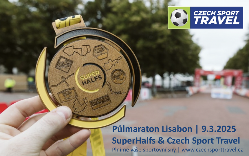 Hotel & půlmaraton - SuperHalfs v Lisabonu 2025