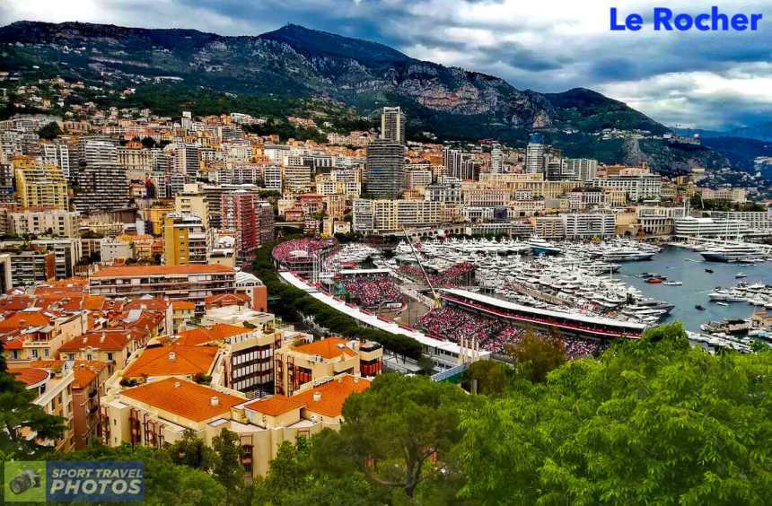F1 - Velká cena Monaka 2024 - letecky z Vídně