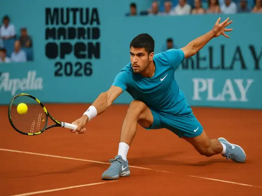 Madrid Open 2026 - finále dvouhra muži a čtyřhra ženy - celodenní session (14. den)