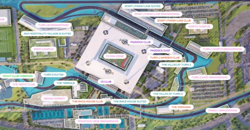 Vstupenky na F1 - Velká cena Miami 2023 - hlavní závod
