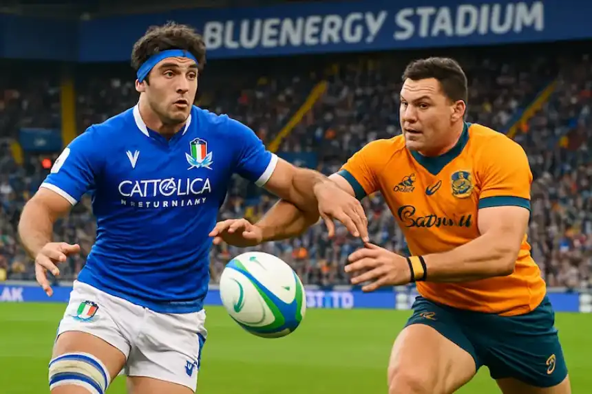 Rugby Autumn Internationals 2025 Itálie - Austrálie