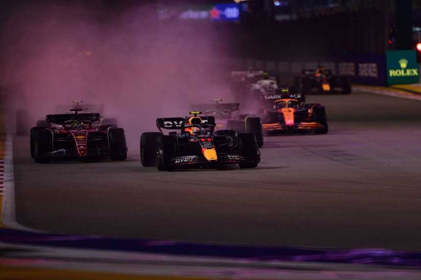 F1 - Velká cena Singapuru 2025 - hlavní závod