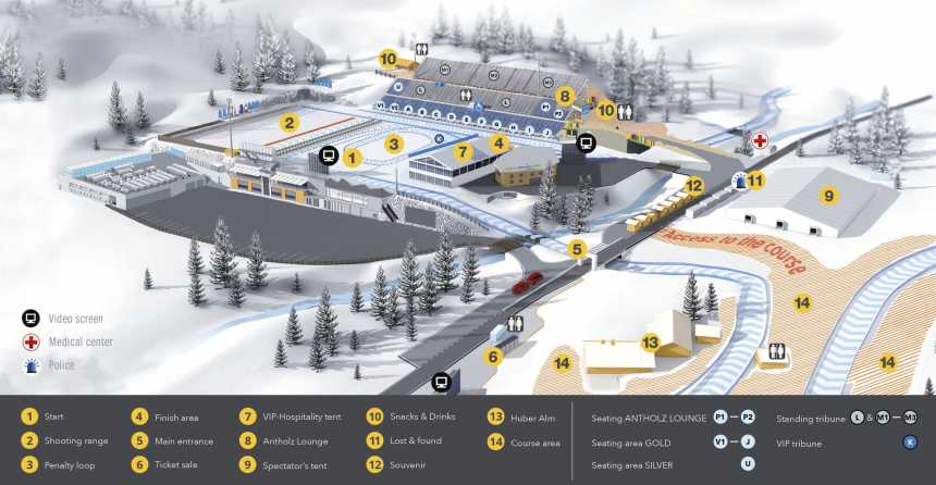 SP v biatlonu - Antholz Anterselva 2025