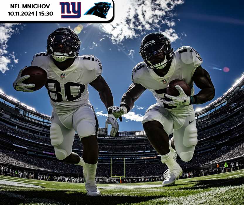 NFL v Mnichově: New York Giants - Carolina Panthers