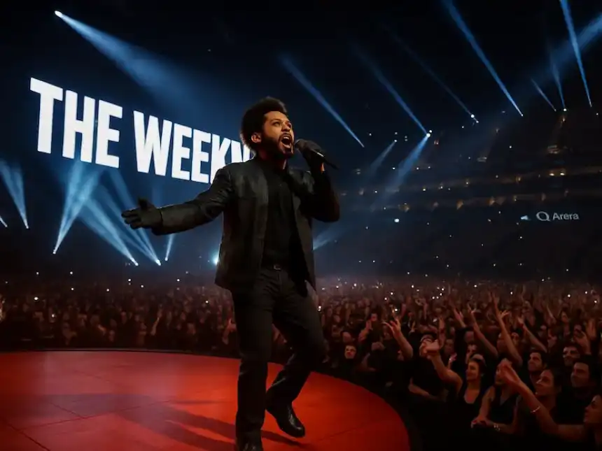 Koncert The Weeknd v Londýně 14.8.2026